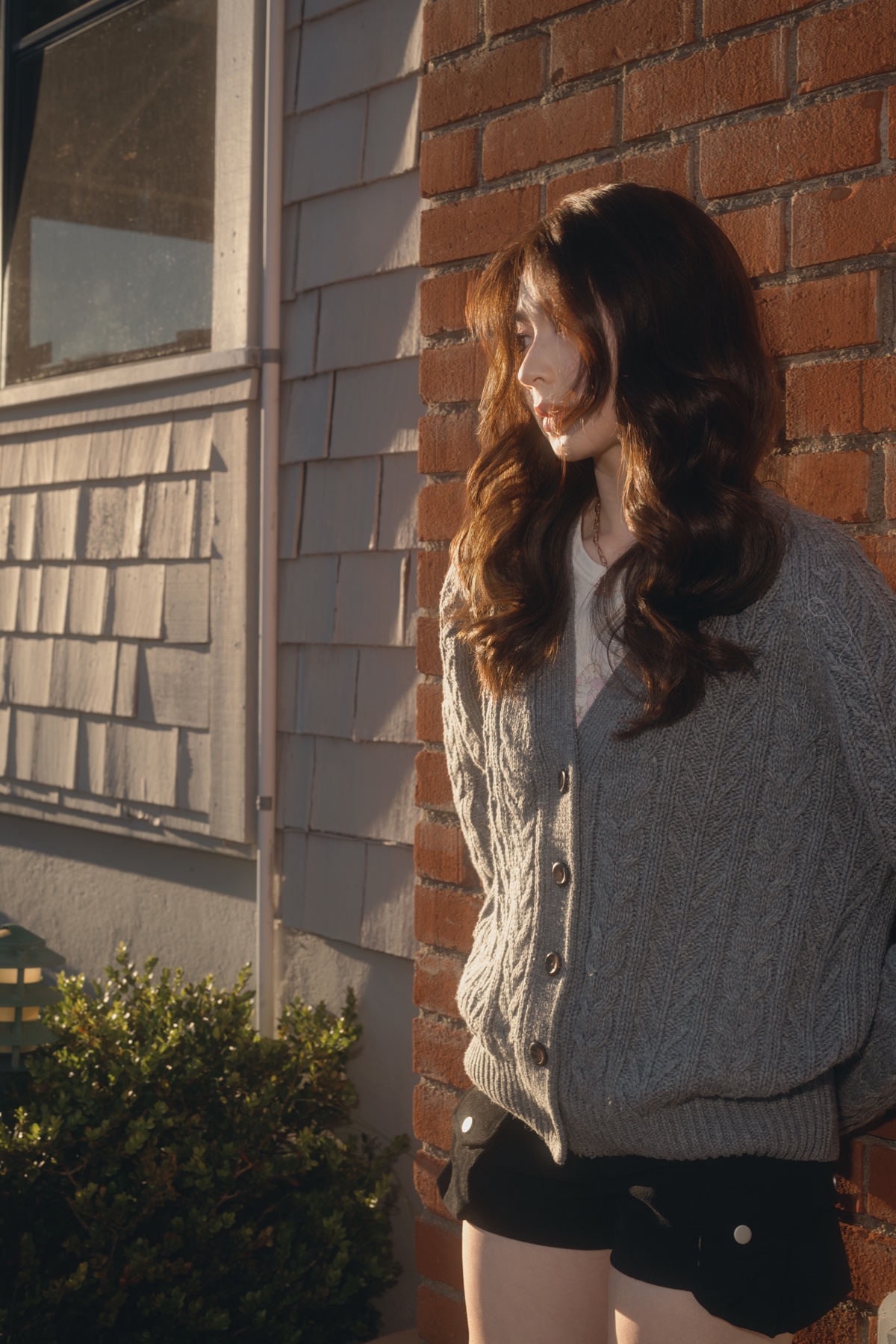 Portrait of Claire Xiang in warm afternoon light